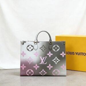 Louis Vuitton Onthego GM Monogram Gradient Pink